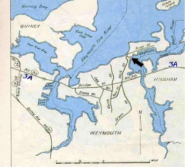 Weymouth Back River Tide Chart