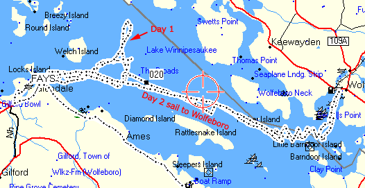 Lake Winnipesaukee Boating Charts